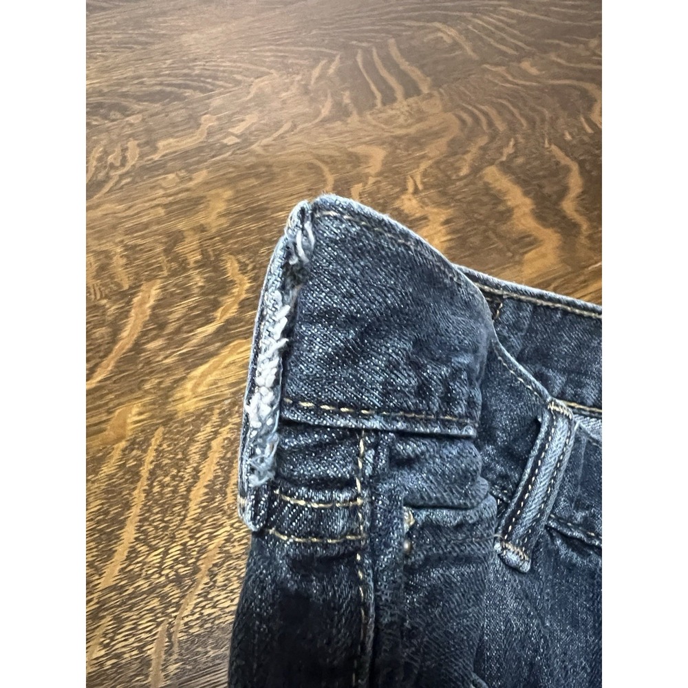 Levi's 505 Jeans Mens 33x30 Dark Wash Faded Straight Leg Denim - Picture 6 of 8